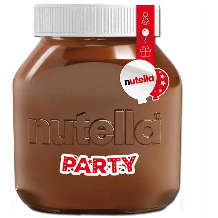 Nutella Brotaufstrich Party Edition, XXL-Glas, 3kg 3 Nutella Brotaufstrich Party Edition, XXL-Glas, 3kg – Bild 3
