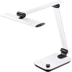 TaoTronics Schreibtischlampe TT-DL092 LED, Standfuß, Dimmbar, USB, Lichtsensor
