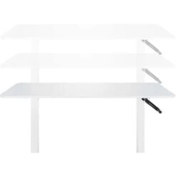 HJh-OFFICE Schreibtisch Stand CR, Weiß, Manuell Verstellbar Mit Kurbel 120 X 74-123 X 60cm -Heimladen 0e74846c0e4394f321946c1f847eb61cfa070033 schreibtisch hjh office stand cr weiss
