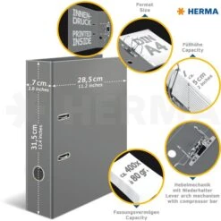 Herma Ordner 7114 Früchte, Karton, A4, 7cm, Motiv Zitrone -Heimladen 102851d30a245d7556562bd0186ef8e63c135653 ordner herma 7114 fruechte karton a4