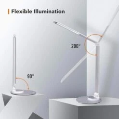 TaoTronics Schreibtischlampe TT-DL22 LED, Standfuß, Dimmbar, USB, Silber 8 TaoTronics Schreibtischlampe TT-DL22 LED, Standfuß, Dimmbar, USB, Silber -Heimladen 1781893f66a57c417e5c7a577c59d4810f3d88a8 schreibtischlampe taotronics tt dl22 led