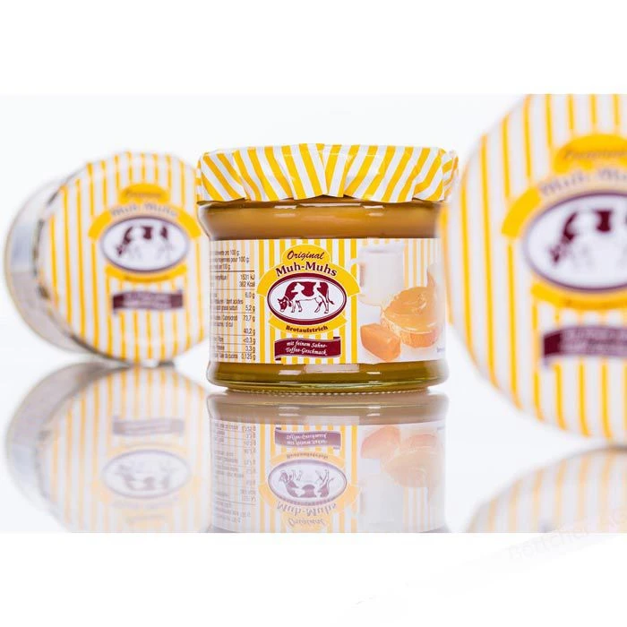 Muh-Muhs Brotaufstrich Original, Mit Feinem Toffee-Geschmack, 245g 2 Muh-Muhs Brotaufstrich Original, Mit Feinem Toffee-Geschmack, 245g – Bild 2