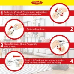 Aeroxon Mückenstecker Langzeit Mückenschutz, Basis-Set, Elektrisch, 60 Nächte, Inkl. Nachfüller -Heimladen 202297581aab95f9bfa8952840be278e23f5bbba mueckenstecker aeroxon langzeit mueckenschutz