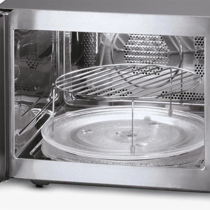 Severin Mikrowelle MW 7775, Mit Grill, 900 Watt, Grill 1100 W, Heißluft, 30 Liter, Silber 5 Severin Mikrowelle MW 7775, Mit Grill, 900 Watt, Grill 1100 W, Heißluft, 30 Liter, Silber – Bild 5