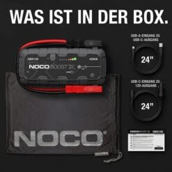 NOCO Starthilfegerät Boost X GBX155, 12V, 4250A, Auto, Diesel & Motorrad, Powerbank, 2100mAh -Heimladen 27d1fae06ac8dd0f390099827010be8653809efb starthilfegeraet noco boost x gbx155 12v