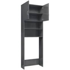 VidaXL Waschmaschinenschrank 800035, 64 X 190 X 25,5cm, Grau Hochglanz 11 VidaXL Waschmaschinenschrank 800035, 64 X 190 X 25,5cm, Grau Hochglanz -Heimladen 34f8206bdd5c66b8e36cf62c5796985d973c6091 waschmaschinenschrank vidaxl 800035