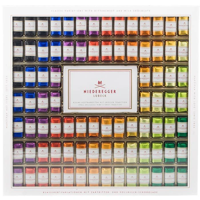 Niederegger Marzipan Klassiker Variationen, In Einer Geschenkverpackung, 1075g 1 Niederegger Marzipan Klassiker Variationen, In Einer Geschenkverpackung, 1075g