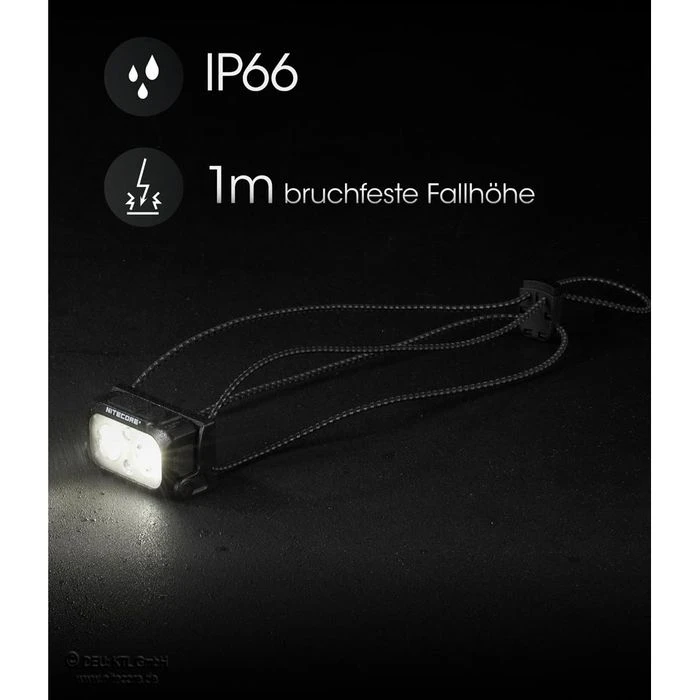 Nitecore Stirnlampe NU25UL LED, 400 Lumen, USB, Akku, Rotlicht 5 Nitecore Stirnlampe NU25UL LED, 400 Lumen, USB, Akku, Rotlicht – Bild 5