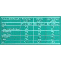 Bahlsen Lebkuchen Winter-Mix, Im Thekendispenser, 120 Stück -Heimladen 4030e92380b66784e7d810732dc880ec96ef24ac lebkuchen bahlsen winter mix