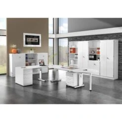 Hammerbacher Schreibtisch O-Serie, Weiß, Verstellbar, 140 X 65-85 X 67,2cm, Mini Office 13 Hammerbacher Schreibtisch O-Serie, Weiß, Verstellbar, 140 X 65-85 X 67,2cm, Mini Office -Heimladen 429f3c78176787fe25c3e80708dc369ddb5fac17 schreibtisch hammerbacher o serie weiss