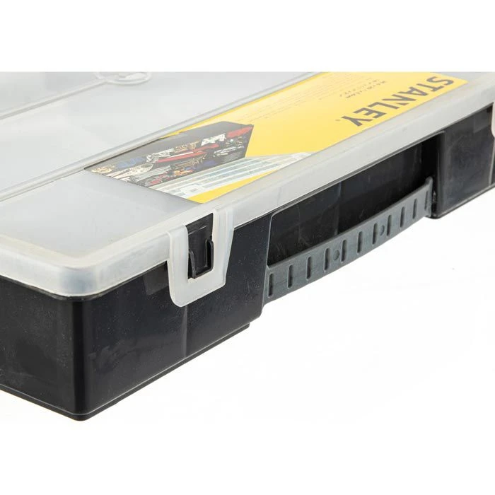 Stanley Sortimentskasten Organizer 166, 1-92-071, Kunststoff, 365 X 64 X 291mm, 18 Fächer 4 Stanley Sortimentskasten Organizer 166, 1-92-071, Kunststoff, 365 X 64 X 291mm, 18 Fächer – Bild 4