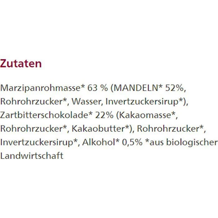 Alnatura Minischokolade Marzipan-Zartbittter, BIO, Gefüllte Schokoladen-Spezialitäten, 70g 3 Alnatura Minischokolade Marzipan-Zartbittter, BIO, Gefüllte Schokoladen-Spezialitäten, 70g – Bild 3