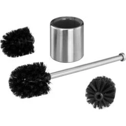 Bremermann WC-Bürste WC-Garnitur, Silber, Bürstenhalter Aus Edelstahl, Inkl. 3 Ersatzköpfe -Heimladen 4ce07a8f7903ce1d58ba6a261e2b461d0319be12 wc buerste bremermann wc garnitur silber