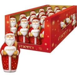 Storck Weihnachtsmann Merci Vollmilch, Je 120g, 35 Stück