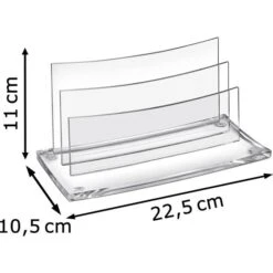 Cep Briefständer AcryLight, 1004500111, Glasklar, Aus Acryl, 2 Fächer 7 Cep Briefständer AcryLight, 1004500111, Glasklar, Aus Acryl, 2 Fächer -Heimladen 563754168325e2c7bb44e56acfe45811d41046e5 briefstaender cep acrylight 1004500111