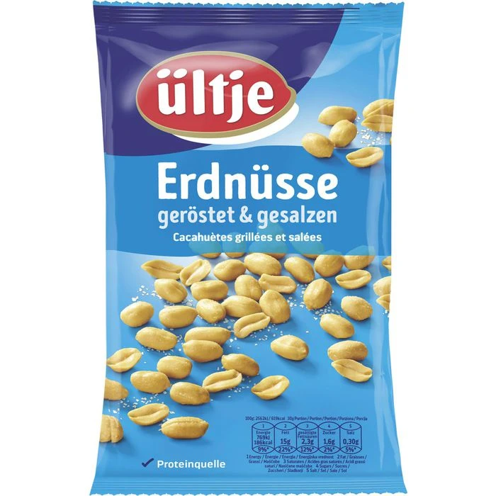 Ültje Erdnüsse Geröstet & Gesalzen, 2500g, 125 Beutel 2 Ültje Erdnüsse Geröstet & Gesalzen, 2500g, 125 Beutel – Bild 2