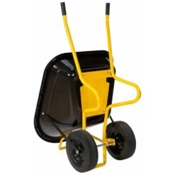 Pro-bau-tec Schubkarre TWIN 40100, 160 Liter, Pannensichere Bereifung, Tragkraft 220kg -Heimladen 5b03edda5f8e9cd479fce0bf0e056480a0a8b97c schubkarre pro bau tec twin 40100 160 liter