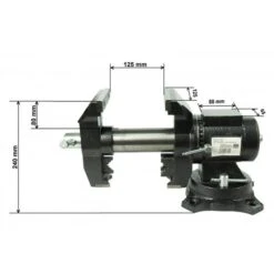 HRB Schraubstock 6506, 2 Achsen Drehbar, 125mm Backenbreite, Spannweite 125mm -Heimladen 5c231ac998b2367d2c4d5fa613231327b8ab61e9 schraubstock hrb 6506 2 achsen drehbar