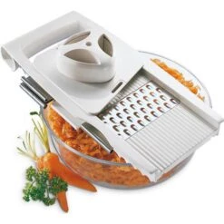 Leifheit Gemüsehobel 23170, Allzweckreibe 4+1, ComfortLine, 5 Auswechselbare Edelstahlklingen -Heimladen 5d863b231babf5e7fd2bb37cab2e864911bd127b gemuesehobel leifheit 23170 allzweckreibe 4 plus 1