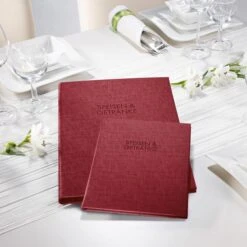 Sigel Speisekarte SM112, Speisen & Getränke, A4, Kunststoff, Erweiterbar, Bordeauxrot, 5 Stück -Heimladen 6180cec7b56bea437e60f39a9b207640c36774ff speisekarte sigel sm112 speisen und getraenke