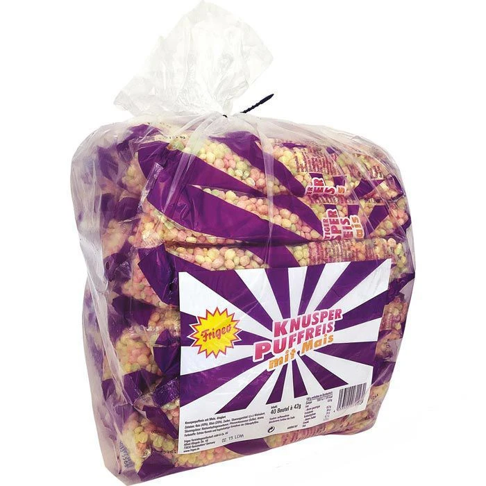 Puffreis Frigeo Mit Fruchtgeschmack, Je 42g, 40 Stück 1 Puffreis Frigeo Mit Fruchtgeschmack, Je 42g, 40 Stück