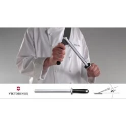 Victorinox Wetzstahl 7.8553 Duo Keramik, 26 Cm, Rund, 2 Körnungen Für Grob- Und Feinschliff -Heimladen 6d2fc6089f4f7175d1d9411897fce3272f4ce1d1 wetzstahl victorinox 7.8553 duo keramik 26 cm