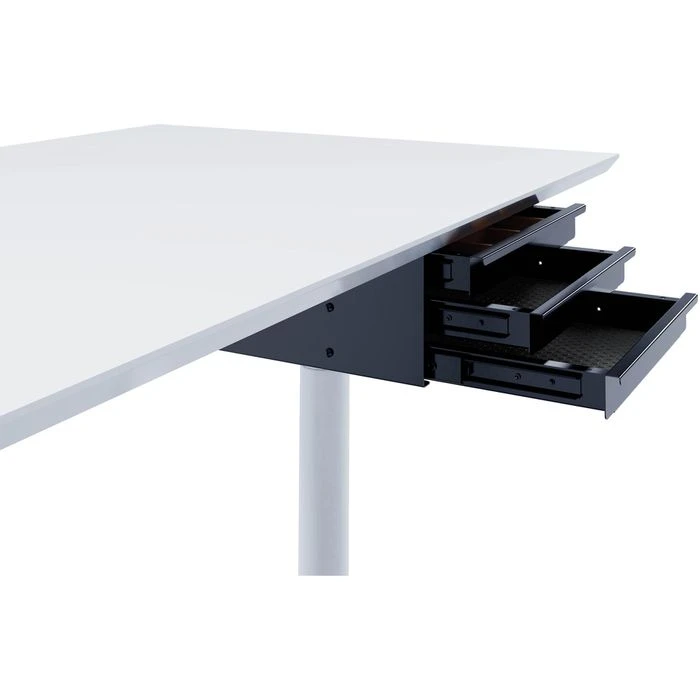 Actiforce Unterbauschublade TRI Grip, Schwarz, Breite 30,6 Cm, Für Schreibtische 1 Actiforce Unterbauschublade TRI Grip, Schwarz, Breite 30,6 Cm, Für Schreibtische