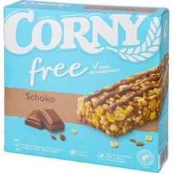 Corny Müsliriegel Free Schoko, Je 20g, 6 Riegel