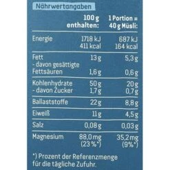 Dr. Oetker Dr.Oetker Müsli Vitalis SuperMüsli Knusper Pur, Ohne Zuckerzusatz, 420g -Heimladen 822b49fe2b253ca72297ab10afcf71cea8ae0ef9 muesli dr.oetker vitalis supermuesli knusper pur