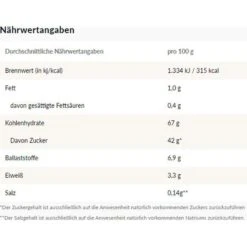 Seeberger Trockenfrüchte Mango, Ungezuckert, 100g -Heimladen 9ef1d663bc9813a986db79735fa171669f432327 trockenfruechte seeberger mango