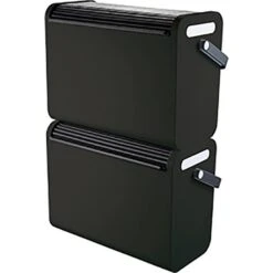 Helit Hängebox H61101-95, The Mobil Box, A4, Für 25 Hängemappen, Mit Rollo, Schwarz -Heimladen a32e98fdbaec77ac701455a2386425e2d7f7c174 haengebox helit h61101 95 the mobil box a4
