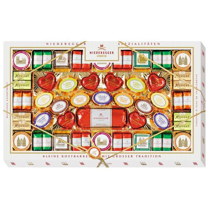 Niederegger Marzipan Spezialität Travemünde, In Geschenkverpackung, 1000g 1 Niederegger Marzipan Spezialität Travemünde, In Geschenkverpackung, 1000g
