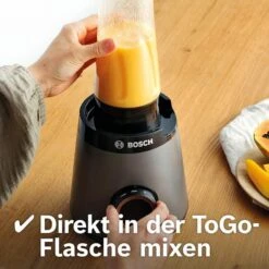 Bosch Standmixer VitaPower Serie 4, MMB6177S, Glasbehälter, 1200 Watt, Silber, 1,5 Liter -Heimladen a5cd31ad65a0bbb3dca254909a4bb117bf0d208f standmixer bosch vitapower serie 4 mmb6177s