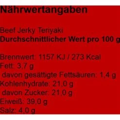 Jack-Links Fleischsnack Beef Jerky Teriyaki, 25g -Heimladen a64f92cfdd0d3a30d03b00b65b59f63a9f7d6974 fleischsnack jack links beef jerky teriyaki
