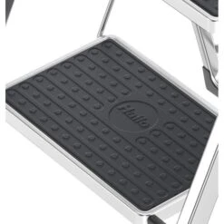 Hailo Klapptritt StandardLine K60, 4392-801, Aus Aluminium, Standhöhe 47cm, 2 Stufen, Silber -Heimladen ab5ba00c154b2f5a93b88bad5e97e2b032761439 klapptritt hailo k60 4392 801 aus aluminium