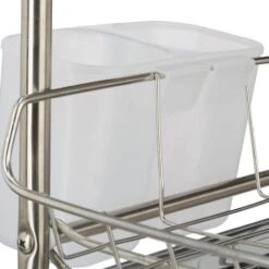 Relaxdays Abtropfgestell 10020389, 2 Etagen, Geschirr & Besteck, Edelstahl, 60x40x28cm, Silber -Heimladen ad212b80c9b92bf2e2fab5057de1795ed8af07ea abtropfgestell relaxdays 10020389 2 etagen