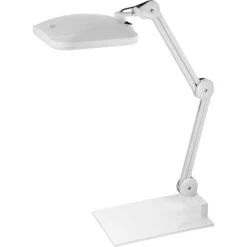 Alco Lupenleuchte 9226 LED, 5 Dioptrien, Linse 190 X 157 Mm, Mit Standfuß -Heimladen b2bf50b631c524763500251f81fdfa459d0aa341 lupenleuchte alco 9226 led weiss