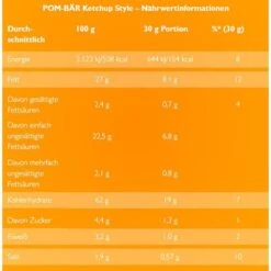 POM-BÄR Chips Ketchup Style, Kartoffelsnack, 75g -Heimladen b56e30502b1bfa978bceafcb44cb5b94a3bd27be chips pom baer ketchup style