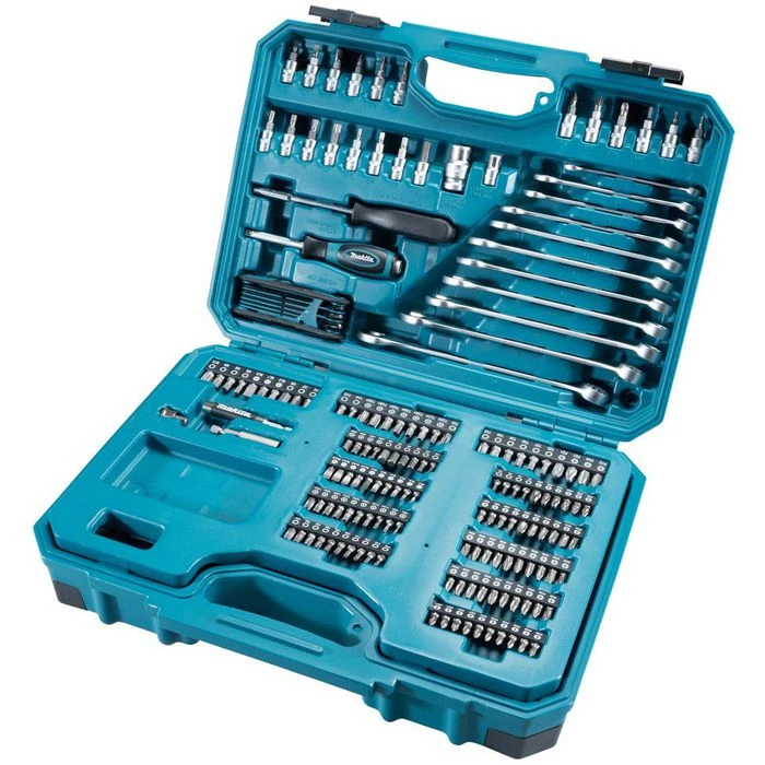 Makita Werkzeugkoffer E-10883, Werkzeug-Set, 221-teilig, Im Klappkoffer 4 Makita Werkzeugkoffer E-10883, Werkzeug-Set, 221-teilig, Im Klappkoffer – Bild 4