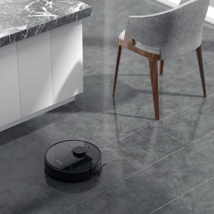 Dreame Saugroboter D9 Max, Schwarz, Ladestation, Wischfunktion, Laufzeit 150 Minuten 2 Dreame Saugroboter D9 Max, Schwarz, Ladestation, Wischfunktion, Laufzeit 150 Minuten – Bild 2