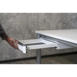 Hammerbacher Unterbauschublade UCBS/W, Weiß, Abschließbar, Breite 43 Cm, Für Schreibtische -Heimladen b8dd305a6c950b59588ba4d0f2521197b283f1bc unterbauschublade hammerbacher ucbsw weiss