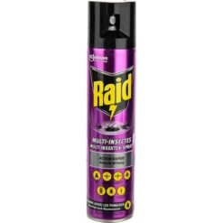 Raid Insektenspray Multi Insekten-Spray, Wirkt Gegen Insekten Aller Art, 400ml