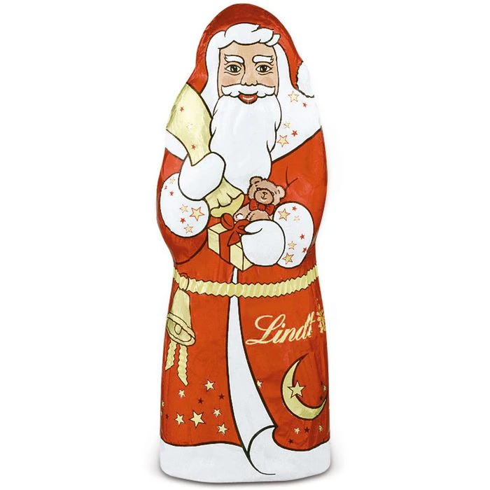 Lindt Weihnachtsmann Mini, Je 10g, 100 Stück 2 Lindt Weihnachtsmann Mini, Je 10g, 100 Stück – Bild 2