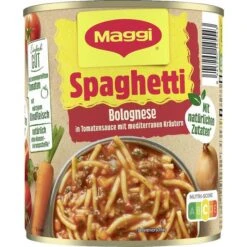Bestseller 16 Maggi Fertiggericht Spaghetti Bolognese, 800g