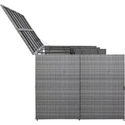 VidaXL Mülltonnenbox 46738, Bis 240 Liter, Für 4 Mülltonnen, Anthrazit, Polyrattan -Heimladen cb89235c6b6f483bade61f32c0446a01f8dc3bc6 muelltonnenbox vidaxl 46738 bis 240 liter