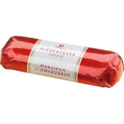 Niederegger Marzipan Schwarzbrot, Marzipanbrot Mit Zartbitterschokolade, 200g