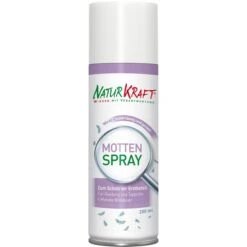 Naturkraft Insektenspray Mottenspray, Gegen Kleidermotten Und Teppichkäfer, 200ml