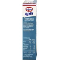Dr. Oetker Dr.Oetker Müsli Vitalis SuperMüsli Knusper Pur, Ohne Zuckerzusatz, 420g -Heimladen d9f036a1f98ef689bd616c6bde8a54ae39c3b7ac muesli dr.oetker vitalis supermuesli knusper pur