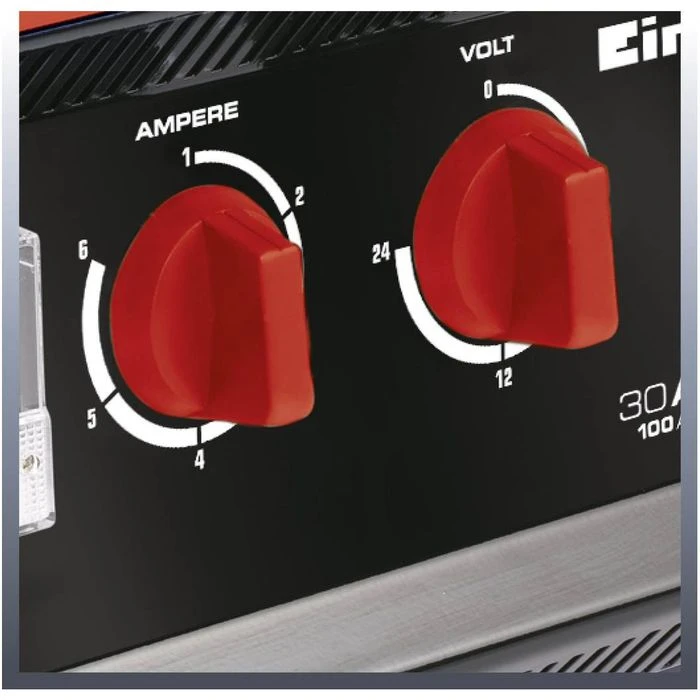 Einhell Autobatterie-Ladegerät CC-BC 30/1, 1078121, Ausstellungsstück 6 V / 12 V / 24 V, 30 A 4 Einhell Autobatterie-Ladegerät CC-BC 30/1, 1078121, Ausstellungsstück 6 V / 12 V / 24 V, 30 A – Bild 4