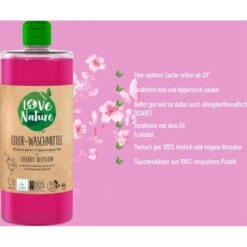 Love-Nature Waschmittel Cherry Blossom, Flüssig, Bunt-Waschmittel, ökologisch, 960 Ml, 20 WL 8 Love-Nature Waschmittel Cherry Blossom, Flüssig, Bunt-Waschmittel, ökologisch, 960 Ml, 20 WL -Heimladen e4aeb9593e92dbb39e5bbf4464f88cc84fafeedf waschmittel love nature cherry blossom fluessig